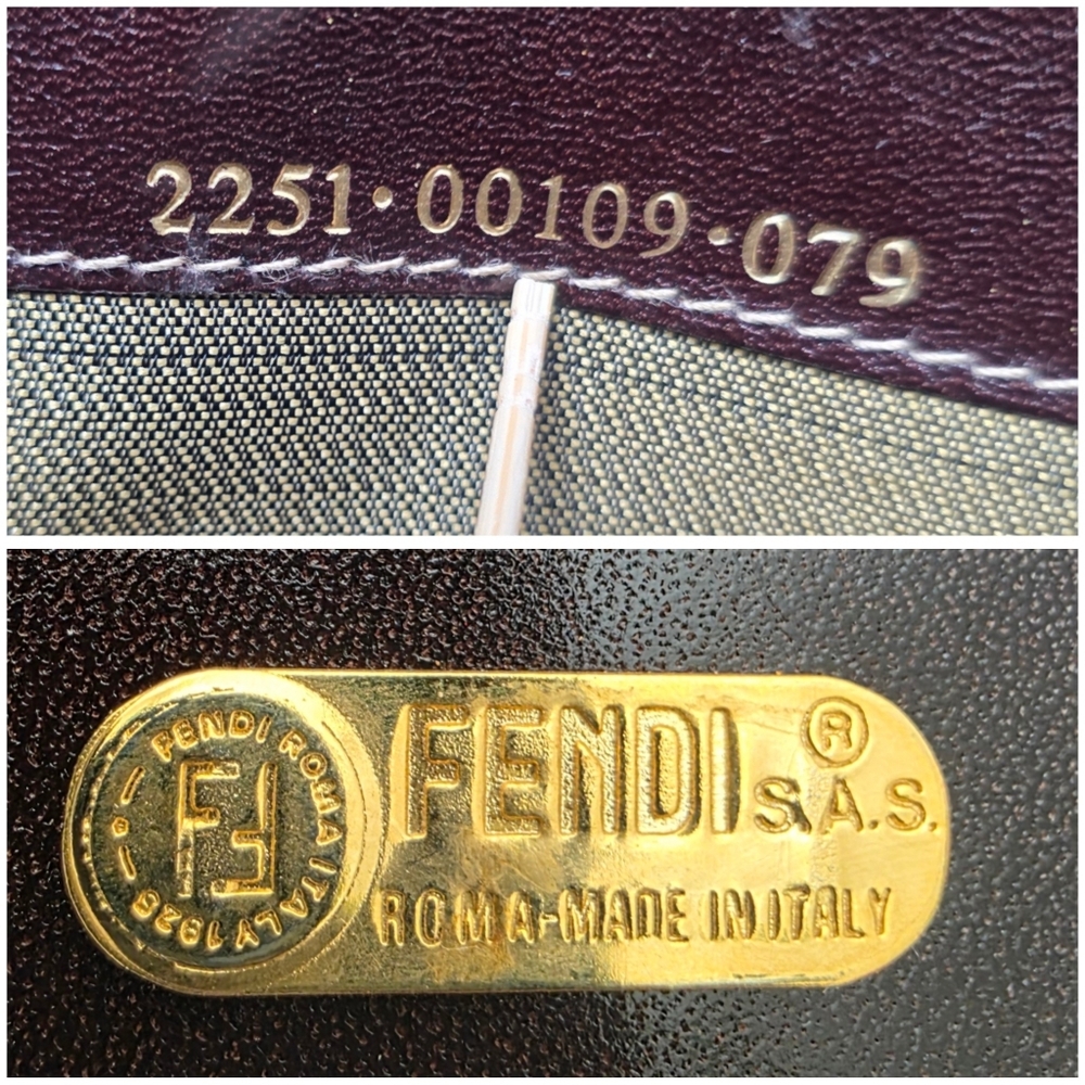 Auth Fendi Zucca Trifold Compact Wallet - Picture 4 of 10